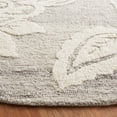 thumbnail image 3 of SAFAVIEH Jardin Isidor Floral Area Rug, Gray/Ivory, 6' x 6' Round, 3 of 8