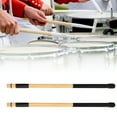 thumbnail image 3 of Jazz Drum Sticks Bamboo, Musical Duradero No Engorroso Buen Bamboo Bamboo Tambor Barras Disfruta de diversión para el Instrumento de Percusión, 3 of 7