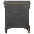 thumbnail image 4 of Bowery Hill Contemporary 2 Drawer Nightstand in Dark Gray, 4 of 4