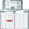 Ensight 2026 Appointment Book and Planner 8.5" x 11" Large Hourly Weekly Daily Schedule Planner with Tabs, 15 Minute Time Slots, Floral Calendar Organizer Jan 2026 – Dec 2026 Appointment Book - Flora