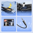 thumbnail image 3 of Cable Audio Tipo C A Jack 3.5mm Universal VENTION 1.5 Metros, 3 of 6