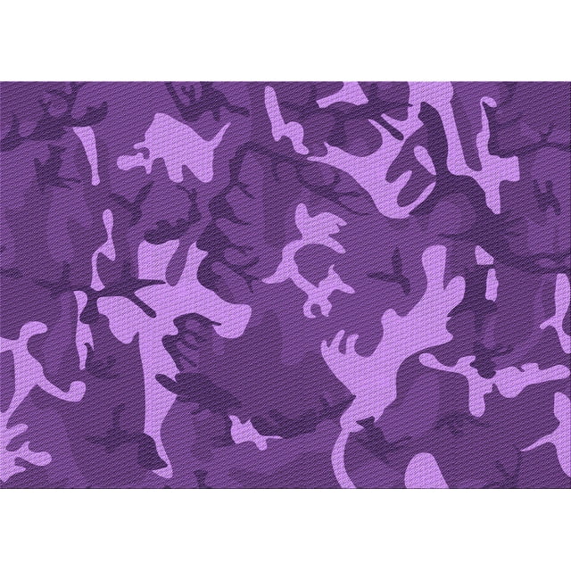 Ahgly Tapis Rectangulaire Lavable en Machine Intérieur Transitionnel Violet, 7 Pieds x 10 Pieds