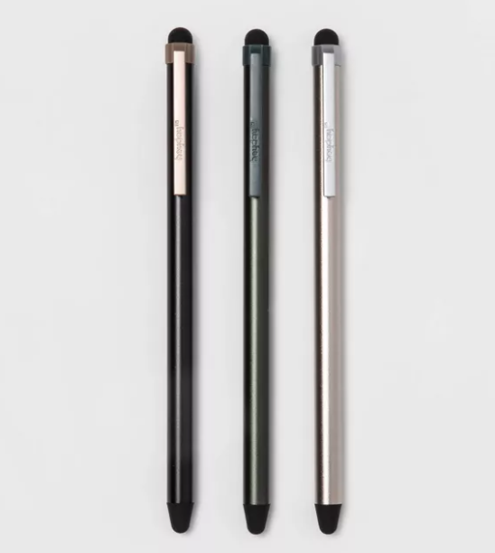 heyday Stylus 3pk Black/Cool Gray/Green