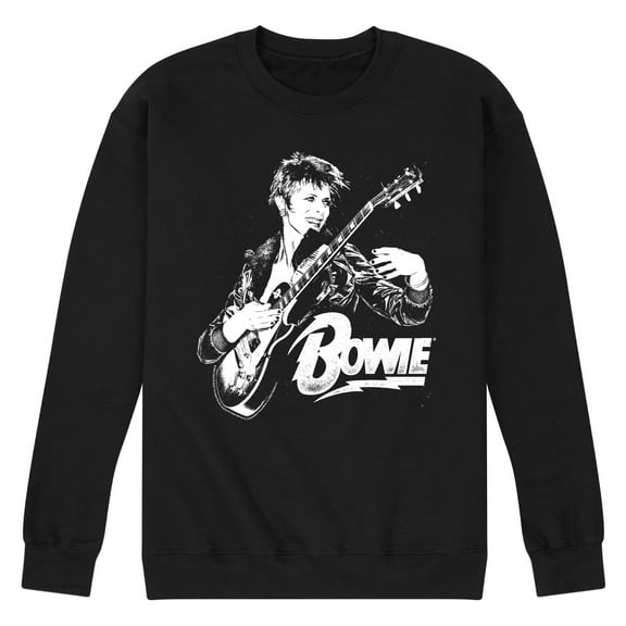David Bowie - Bowie Punk - Men's Crew Neck Fleece Pullover