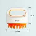 thumbnail image 5 of Visland Ergonomic Design Massage Brush Handheld ABS Quick Foaming Scalp Comb for Bathroom, 5 of 8