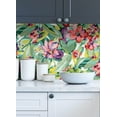 thumbnail image 7 of Caroline et Bettina Multi Belles Fleurs Peel & Stick Wallpaper, 7 of 7