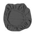 thumbnail image 1 of fundas para asientos de oficina Office Cover Washable Stool Seat Slipcover for Computer s , gris oscuro Fanmusic fundas para asientos de oficina, 1 of 7