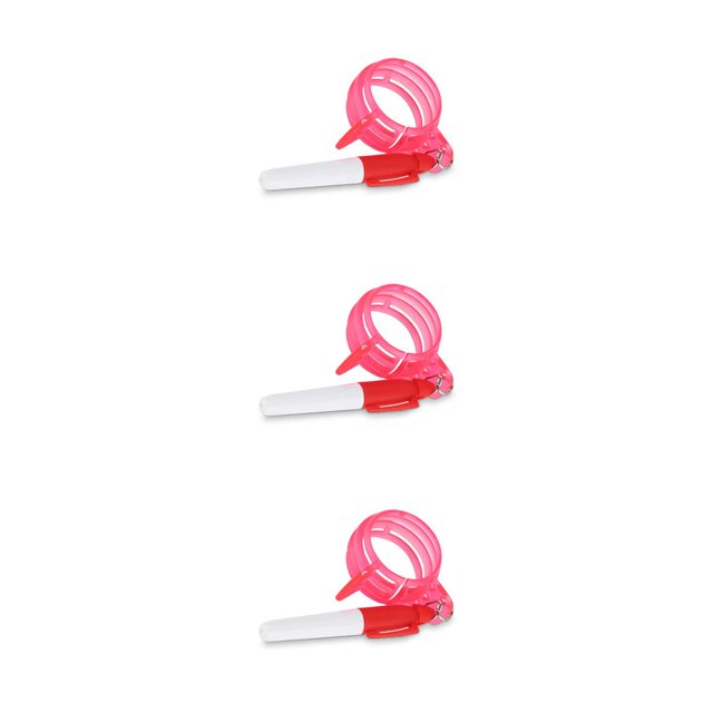 ZheElen Golf Ball Line Marker Tool 360-degree Drawing Three-way Small Stylish Durable Golf Alignment Kit for for Outdoor Golf Pink 3Set
