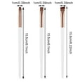 thumbnail image 3 of Eyebrow and Makeup Brush Set Fine Angled Detailing Tools with Tail Design for Precision Cosmetic Application, 3 of 6