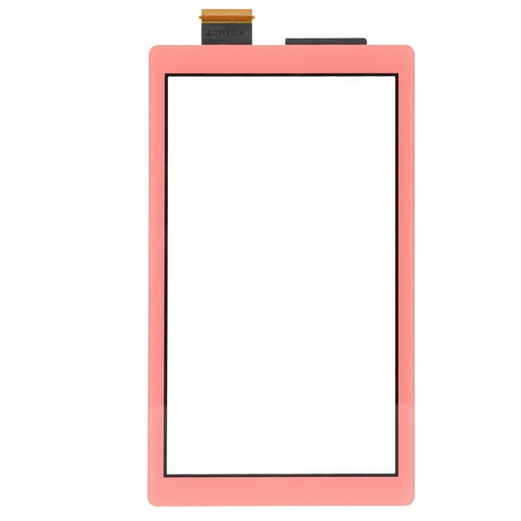 Pantalla táctil de cristal para Switch Lite, repuesto de Panel exterior frontal, digitalizador, pantalla táctil de cristal para consola Switch Lite, color rosa