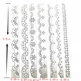 thumbnail image 2 of Matrices de corte de metal MESYGK con borde de encaje floral, 2 of 8
