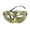 A002- Gold, variant on Masquerade Mask Gold Venetian Style for Halloween Prom Party Events 1 Pack