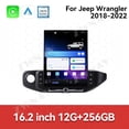 thumbnail image 2 of ZWNAV 16.2 inch Car Radio for Jeep Wrangler 2018-2022 Android Auto GPS Navigation Multimedia Stereo Receiver Head Unit Offline Maps, 2 of 14