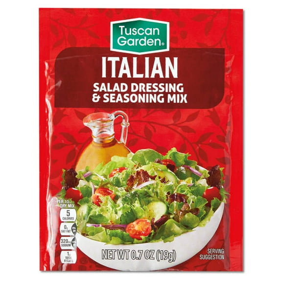 Tuscan Garden Italian Salad Dressing and Seasoning Mix, 0.7 oz - (Pack of 1)