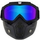 thumbnail image 5 of Gafas de motociclismo con máscara facial extraíble WD.WDQZL Hogar, 5 of 5