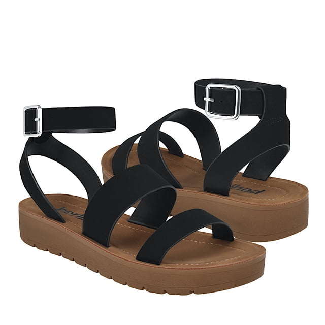 SANDALIAS DAMA BERLIN 769004-1 SIMIPIEL NEGRO