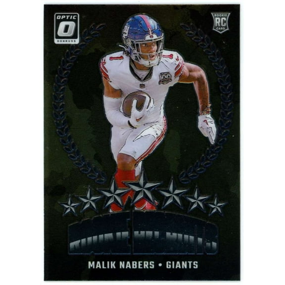 NFL 2024 Panini Donruss Optic Football Rookie Recruits Malik Nabers #3 (Rookie)