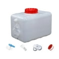thumbnail image 1 of Juego de recipientes para agua, dispensador de bebidas portátil sin fugas, cubo de agua, jarra para acampar, picnic, barbacoa, viajes, pesca al aire 15 litros, 1 of 8