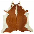 thumbnail image 1 of HomeRoots 334410 Tapis de Cuir de Vache Brésilienne, 1 of 1