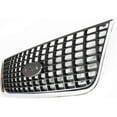 thumbnail image 2 of Grille Assembly Compatible With 2003-2006 Ford Expedition Chrome Shell with Painted Gray Insert, 2 of 3