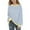Blue, variant on jobturf Girls Long Sleeve Shirts Casual Loose Crewneck Sweatshirt Comfy Lightweight Going Out Tops Fall Spring Fashion Striped Blouses Size 1-12 Years