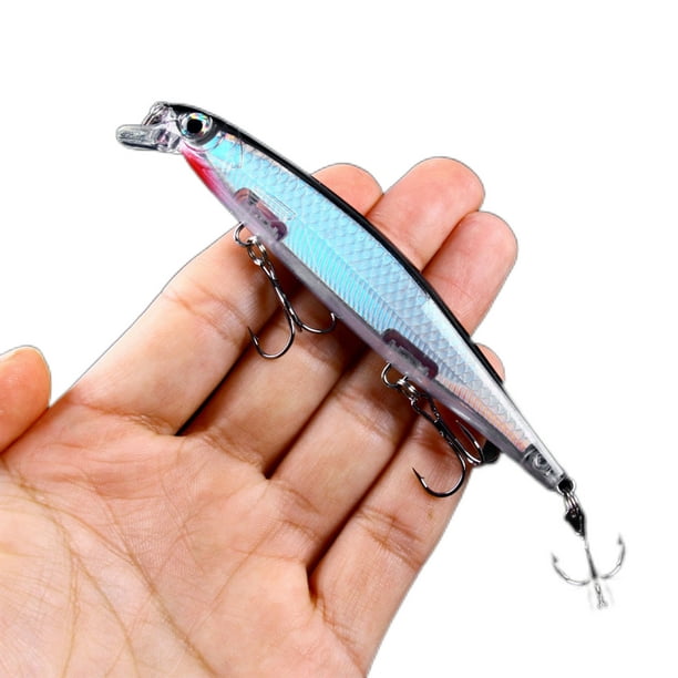 Bingirl Minnow Fishing Lures 11cm 13g Long-casting Artificial Bionic Fake  Bait Outdoor Fishing Tackle Accessories 