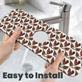 thumbnail image 6 of Sikiie A Rooster With Chickens Splash Guard for Sink Faucet-1 PC Super Absorbent Fast Drying Mat Sink Gadgets-Splash Guard for Kitchen, Sink Mat, 6 of 7