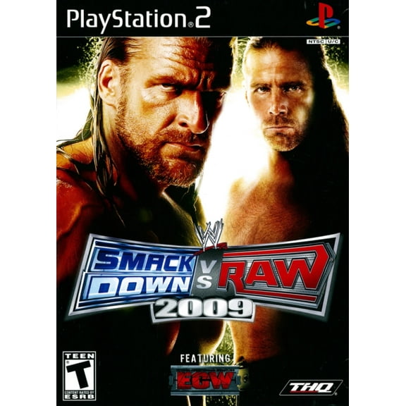 Restored WWE Smackdown Vs. Raw 2009 PlayStation 2 (Refurbished)