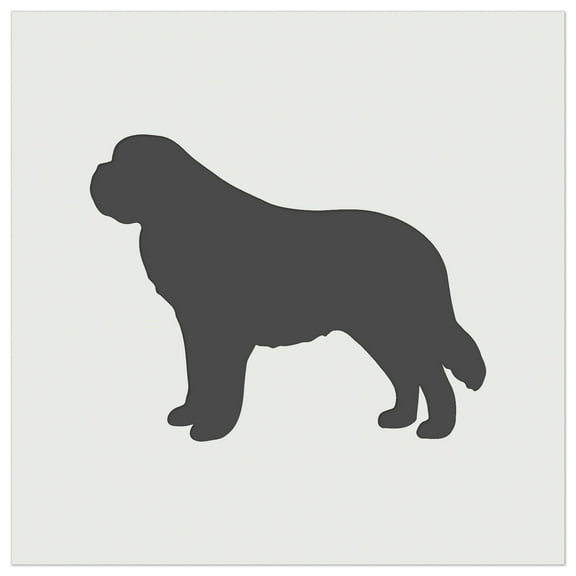St Bernard Saint Dog Solid DIY Cookie Wall Craft Stencil - 5.5 Inch