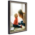 thumbnail image 5 of Golden State Art 11x14 Tall/Split Molding Picture Frame, Wall Display, Black/Gray, Pack of 1, 5 of 8