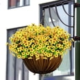 thumbnail image 3 of ZOELNIC 12 Bundles Artificial Fake Flowers Outdoors, Realistic UV Resistant Faux Plants with Silk Flowers for Outside Planters Window Box Front Porch Summer Decoration, 3 of 7