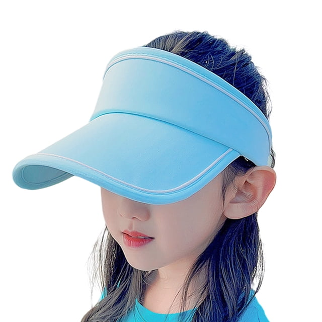Gorra ajustable con viseras para el sol, unisex para niños, sombreros deportivos atléticos, protección UV para niños de 4 a 10 años