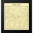thumbnail image 2 of Lucas 20x21 Black Modern Framed Museum Art Print Titled - Tarrant County Texas - Lucas 1873, 2 of 5