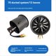 thumbnail image 3 of Ventilador de Chorro Turbo, Ventilador Violento, Motor Sin Escobillas Alta Velocidad, Soplador Aire y Agua para Automóvil, Empuje de 2500 G para Batería para de 18 V-21 V, 3 of 5