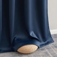 thumbnail image 6 of THD Lawrence 100% Blackout Thermal Grommet Window Curtain Panels for Bedroom and Living Room - Total Privacy and Energy Efficiency - Set of 2, 6 of 7