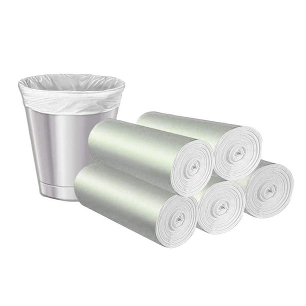 Pack of 2000 Clear Trash Bags 17 x 18. Thickness 6 Micron. High Density