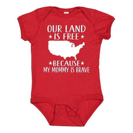 

Inktastic Military Mommy for Son Daughter Gift Baby Boy or Baby Girl Bodysuit