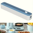 thumbnail image 1 of AMERTEER Dual Function Kitchen Storage Box & Cutter - Heavy-Duty Two-Way Cutter for Cling Film  Aluminum Foil  Baking/Parchment/Wax Paper - Built-in Cutting Blades  Space-Saving Counterto, 1 of 6