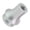 Silver, variant on Aluminum Shifter Boot Retainer Shifter Knob Adapter Connector for Vehicle M12x1.25 Shifter Knob Boot Retainer