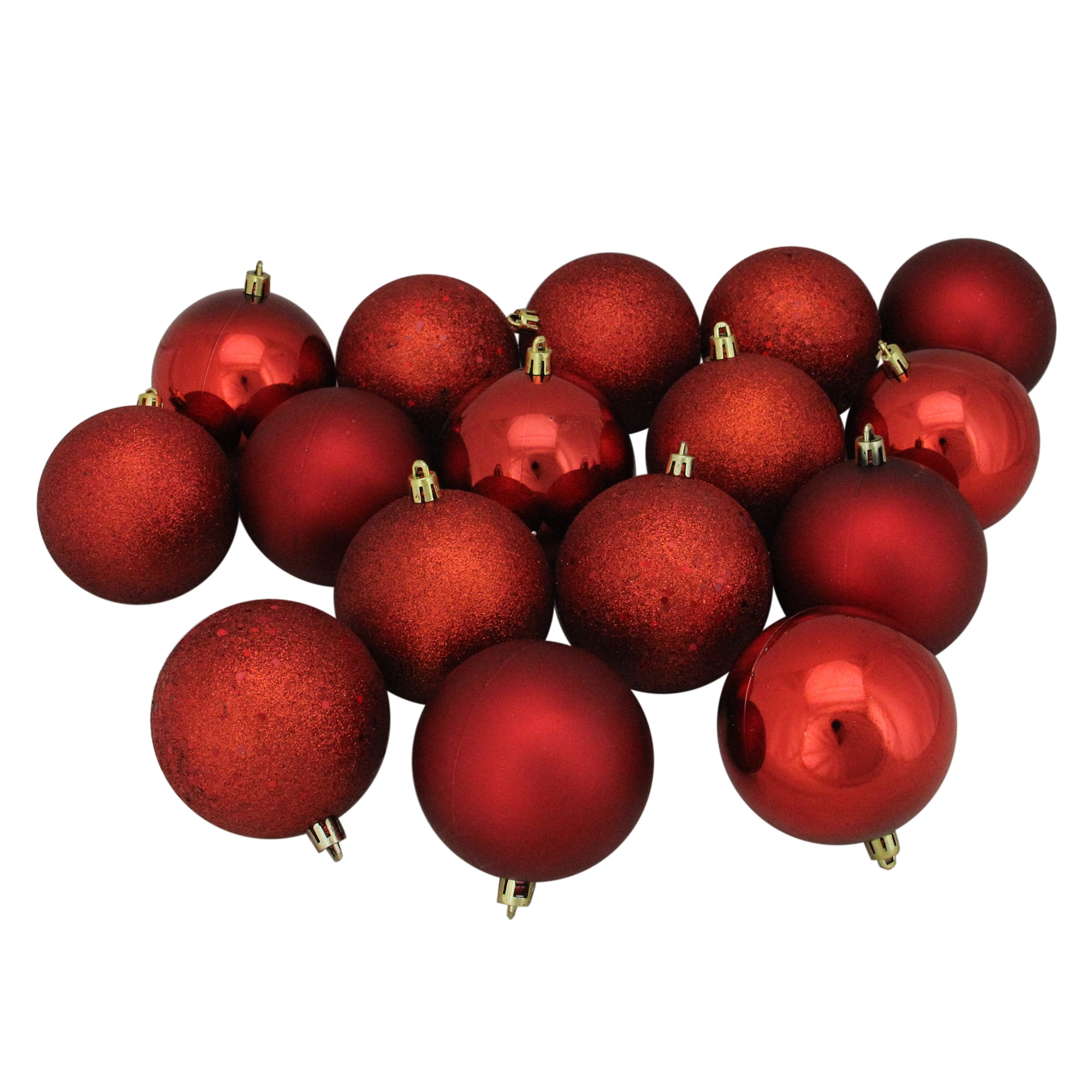 plain christmas balls