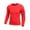 Red, variant on Men's Quick Dry Long Sleeve Compression Baselayer T-shirts Sports Tops