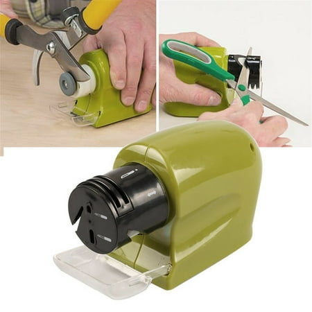 Electric Kitchen Knife Scissors Cordless Knife Sharpener Sharpening System