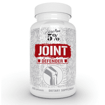 5% Nutrition Rich Piana Joint Defender Maximum Joint Support Supplement | Collagen, Glucosamine, Chondroitin, Turmeric Curcumin with Black Pepper, MSM, Hyaluronic Acid | 200 Capsules, 25 Servings