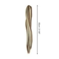 thumbnail image 6 of Unique Bargains 1 Pc Long Straight Hair Wig Hair Clips for Hair Extension 21.65" Length Beige Brown, 6 of 6