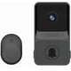 thumbnail image 1 of Wireless Video Doorbell, Smart Wi-Fi Video Doorbell with Chime, Door Bell Kit with HD Video, 2.4G WiFi (Black), 1 of 5