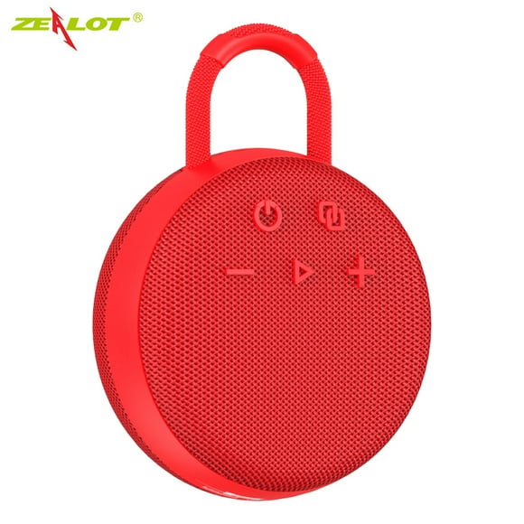 ZEALOT S77 Red 5W Wireless Bluetooth Speaker Waterproof Sports Speaker Outdoor Portable Speakers For Outdoor Travel Indoor Parties