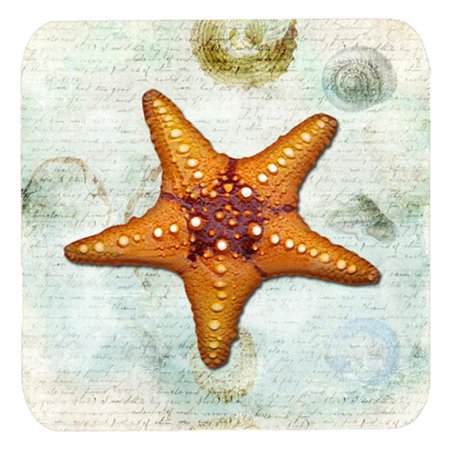 

Starfish Foam Coasters - Set Of 4 3.5 x 3.5 In.