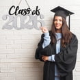 thumbnail image 3 of Graduation Decorations 2026 Wood Sign Sliver Class of 2026 Photo Props for College High School Graduation Party Supplies, 3 of 6