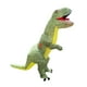 thumbnail image 1 of Disfraz inflable de dinosaurio para desfile y juego de simulación. Verde, 1 of 9