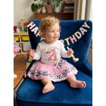 thumbnail image 6 of RUINIXCW Toddler Girl Birthday Outfit Long Sleeve T-Shirt and Layered Tulle Skirt, 6 of 9